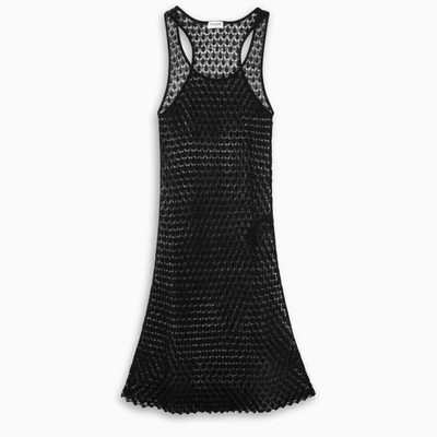 Saint Laurent Black Knitted Dress