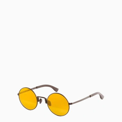 Movitra Brown/yellow Tytus Cerchio Sunglasses