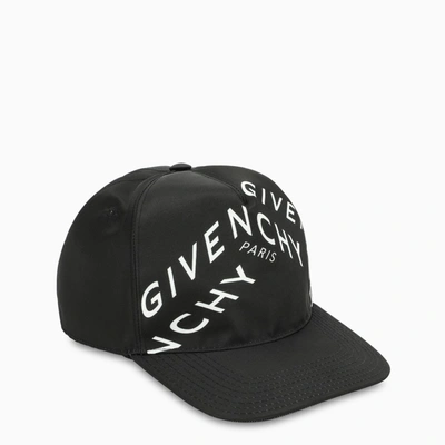 Givenchy Black Logoed Baseball Cap