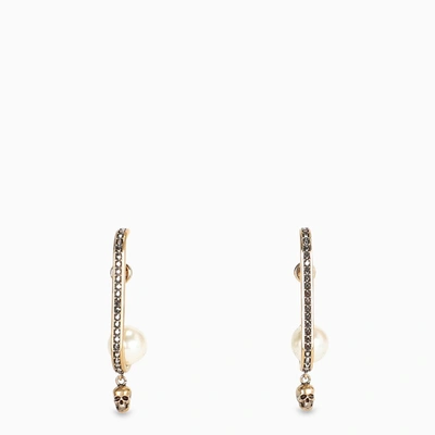 Alexander Mcqueen Earring With Pendant In Metal