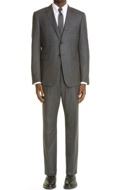 Thom Browne Classic Fit Wool Suit In Grey