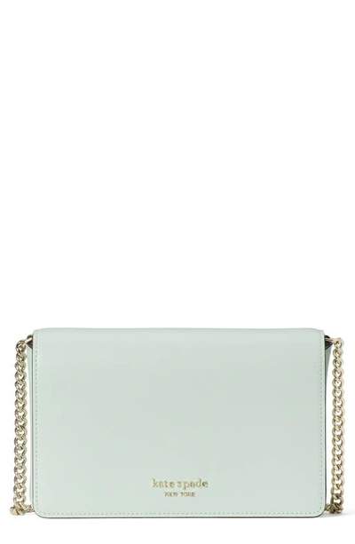 Kate Spade Spencer Chain Wallet In Crystal Blue