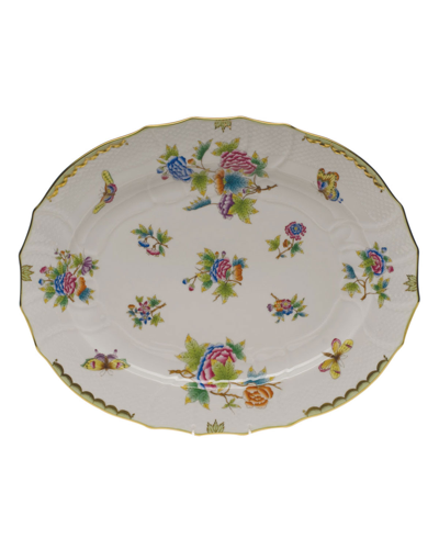 Herend Queen Victoria Turkey Platter