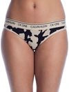 Calvin Klein Ck One Cotton Bikini Underwear Qf5735 In Cut Out Print