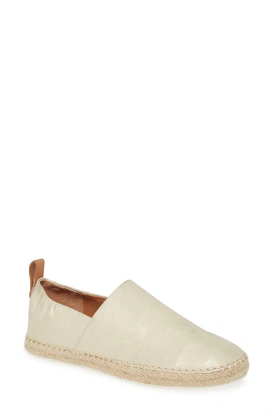 Gentle Souls By Kenneth Cole Lizzy Espadrille Flat In Ice Leather