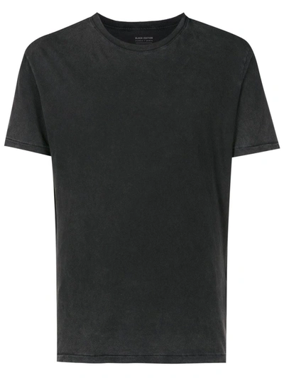 Osklen Basic Round-neck T-shirt In Schwarz
