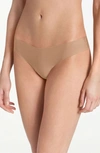Commando Microfiber Thong In Beige