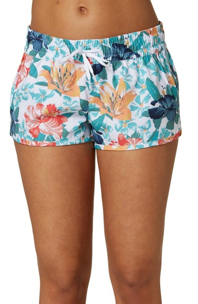 O'neill Laney Floral Print Stretch Board Shorts In Arbor Floral