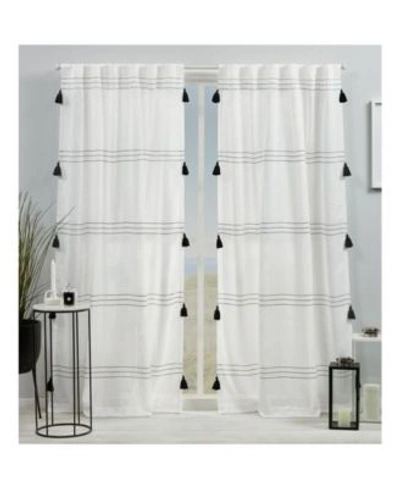 Exclusive Home Curtains Demi Light Filtering Hidden Tab Top Curtain Panel Pair, 54" X 96", Set Of 2 In Yellow