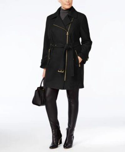 Michael kors clearance asymmetrical walker coat