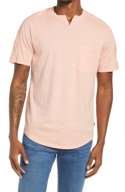 Good Man Brand Premium Cotton T-shirt In Coral Cloud