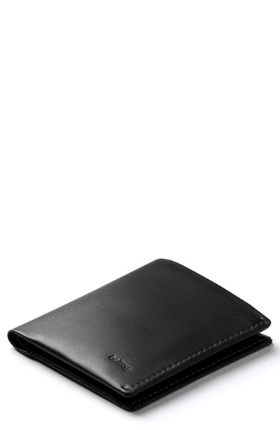 Bellroy Leather Rfid Note Sleeve In Black
