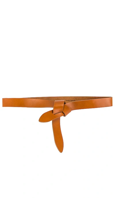 Isabel Marant Lecce Belt In Brown