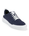 Cole Haan Men's Grandprø Rally Court Low Top Sneakers In Marine Blue Canvas