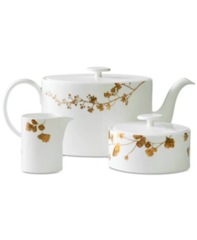 Vera Wang Wedgwood Jardin Beverage Set In White