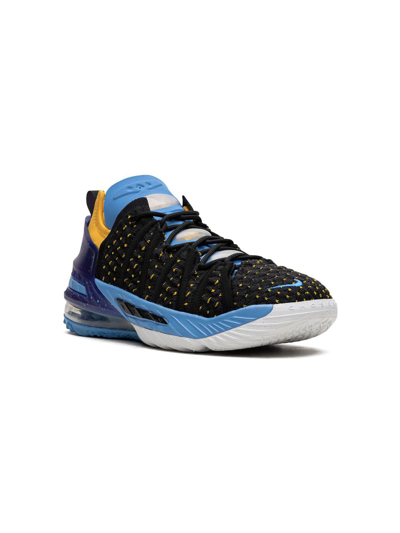 Nike Kids' Boys Lebron James  Lebron 18 In Black/university Gold/coast Concord