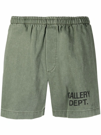 Gallery Dept. Thigh-length Track Shorts In Green