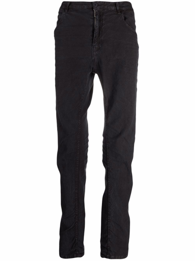 Poème Bohèmien Slim-cut Jeans In Black