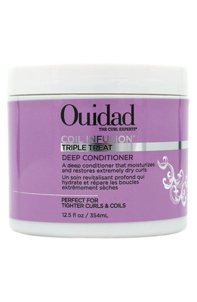 Ouidad Coil Infusion Triple Threat Deep Conditioner, 12.5 oz