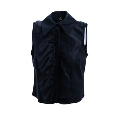 Elisabetta Franchi Women's Ca30011e2110 Black Polyester Vest