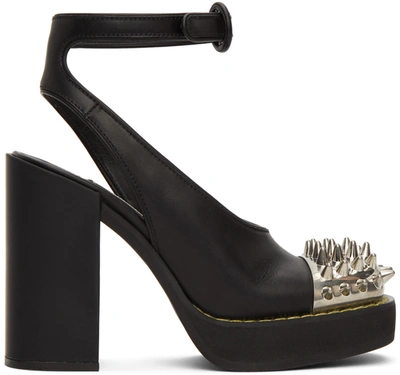 Miu Miu Black Spike Pumps