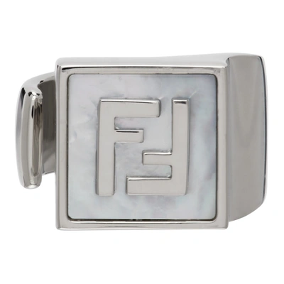 Fendi Silver 'forever ' Ring In F0ae5 Palla