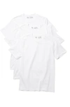 Nordstrom Rack Stretch Cotton Regular Fit Crew Neck Undershirt In White