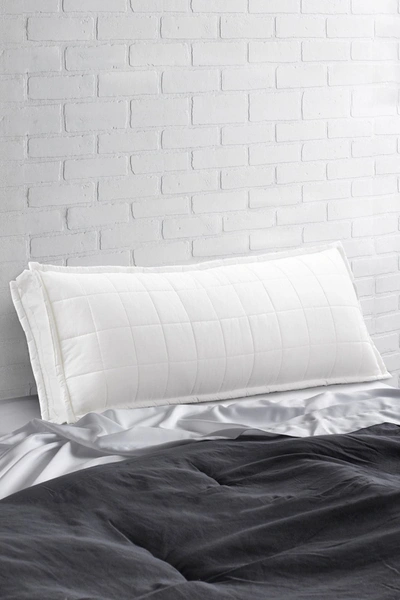 Ella Jayne 4 Sided Gusset Pillow Shell Turtle Top Body Pillow In White