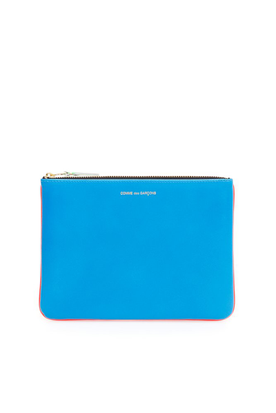 Comme Des Garçons Comme Des Garcons Wallet Classic Leather Pouch In Multi