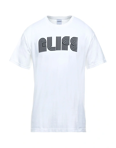 Alife T-shirt Team Logo In White