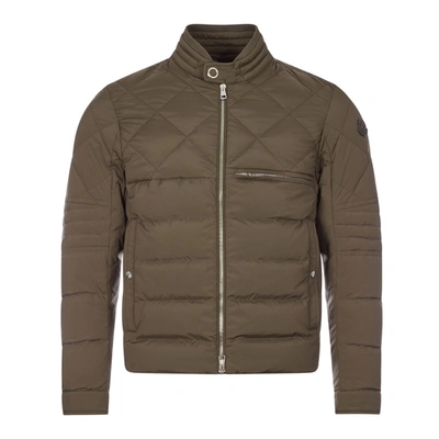 Moncler Alberes Giubbotto Jacket - Olive In Green