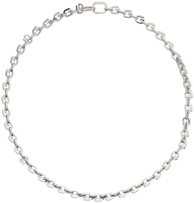 Givenchy G-link Silver-tone Necklace
