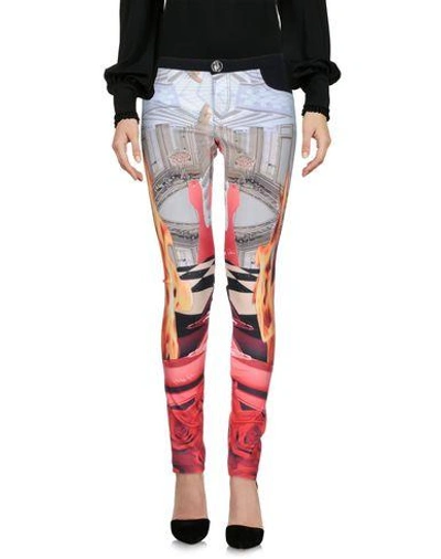 Philipp Plein Casual Pants In Red