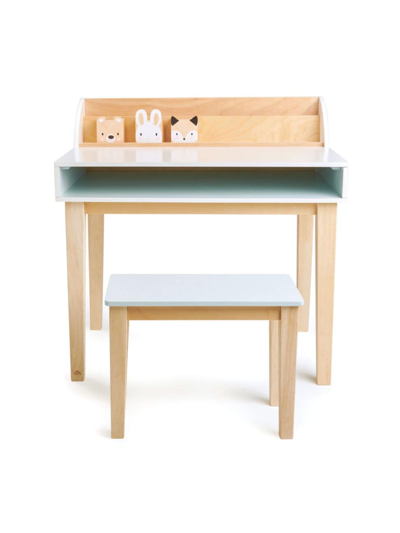 Tender Leaf Toys Kid's Desk And Chair Set In Neutral