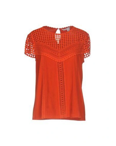 Diane Von Furstenberg T-shirt In Orange