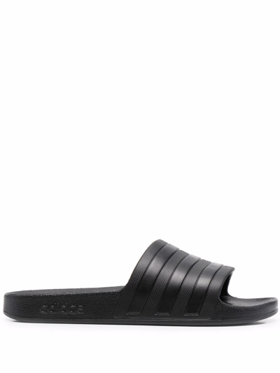 Adidas Originals Adilette Slide Sandal In Black/black