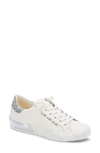 Dolce Vita X Trevor Project Zina Lace-up Pride Sneakers Women's Shoes In White Leather