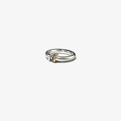 Spinelli Kilcollin 18k Yellow Gold And Sterling Silver Sirius Max Diamond Ring