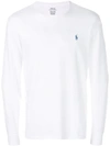 Polo Ralph Lauren Long Sleeve Classic T-shirt In White