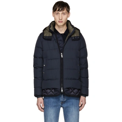 Moncler Tanguy Quilted Down Jacket In Solid Navy