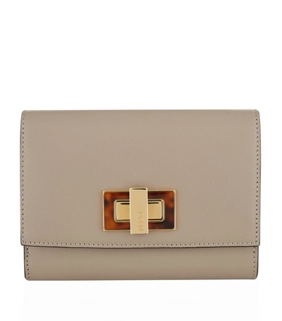 Fendi Medium Peekaboo Continental Wallet In Multi