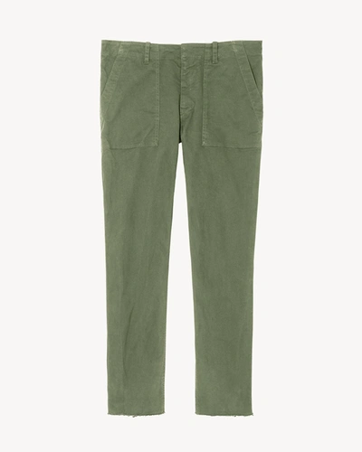 Nili Lotan Jenna Pant In Camo In Green