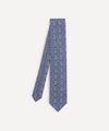 Liberty Radbourne Printed Silk Tie In Navy
