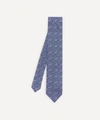 Liberty Radbourne Printed Silk Tie In Blue