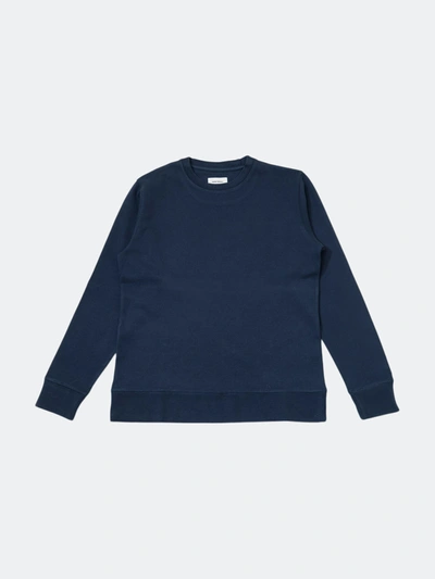 Paper Project All Day Clean Sweatshirt In Blue