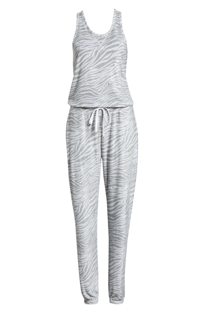 Honeydew Intimates Just Chillin' Jumpsuit In Heather Grey