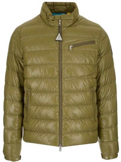 Moncler Men's Green Polyamide Down Jacket