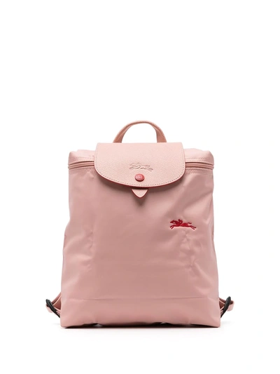 Longchamp Le Pliage Club Nylon Backpack In Pinky ModeSens