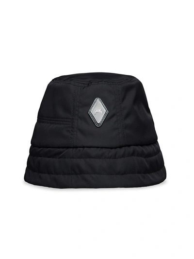 A-cold-wall* Black Cell Diamond Patch Bucket Hat
