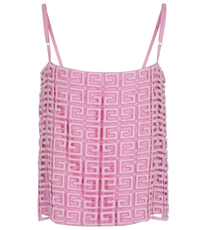 Givenchy Pink Guipure 4g Camisole